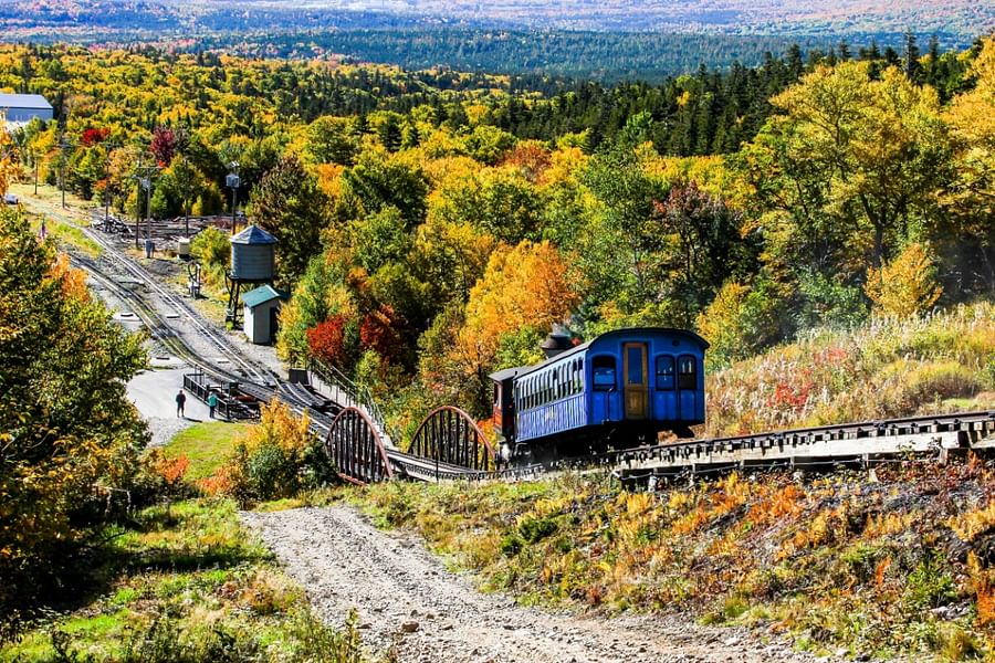 Autumn Express train fall foliage