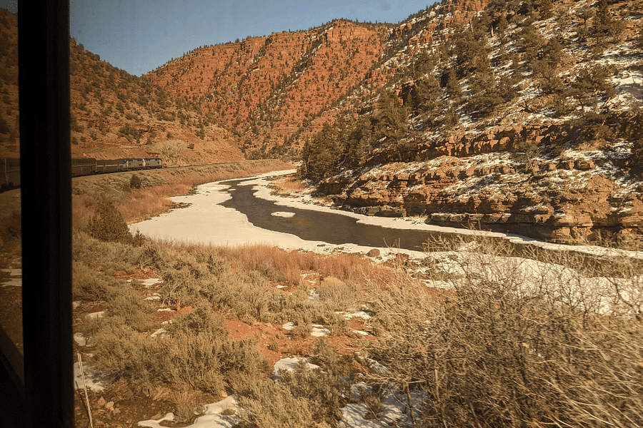 California Zephyr Rockies Sierra Nevadas view