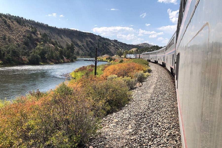 California Zephyr train route scenery