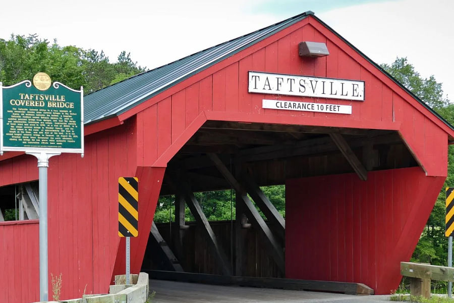 Woodstock Vermont covered bridges