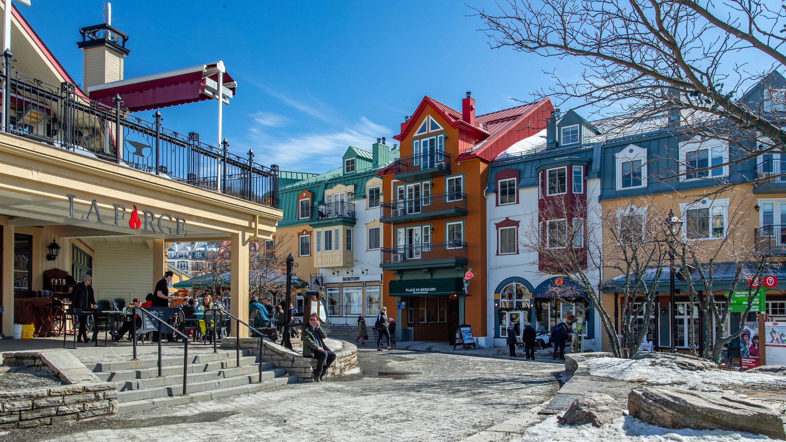 Mont Tremblant pedestrian village