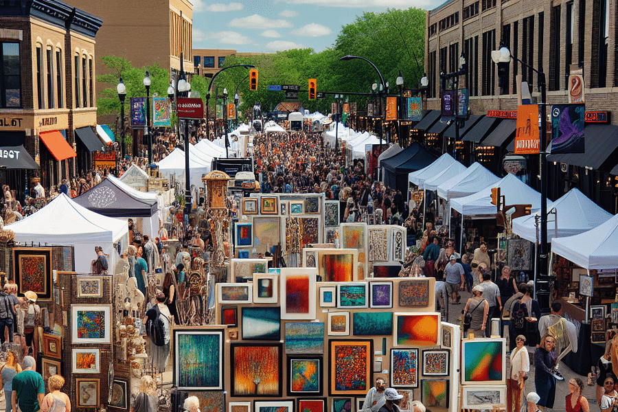 Uptown Art Fair Minneapolis