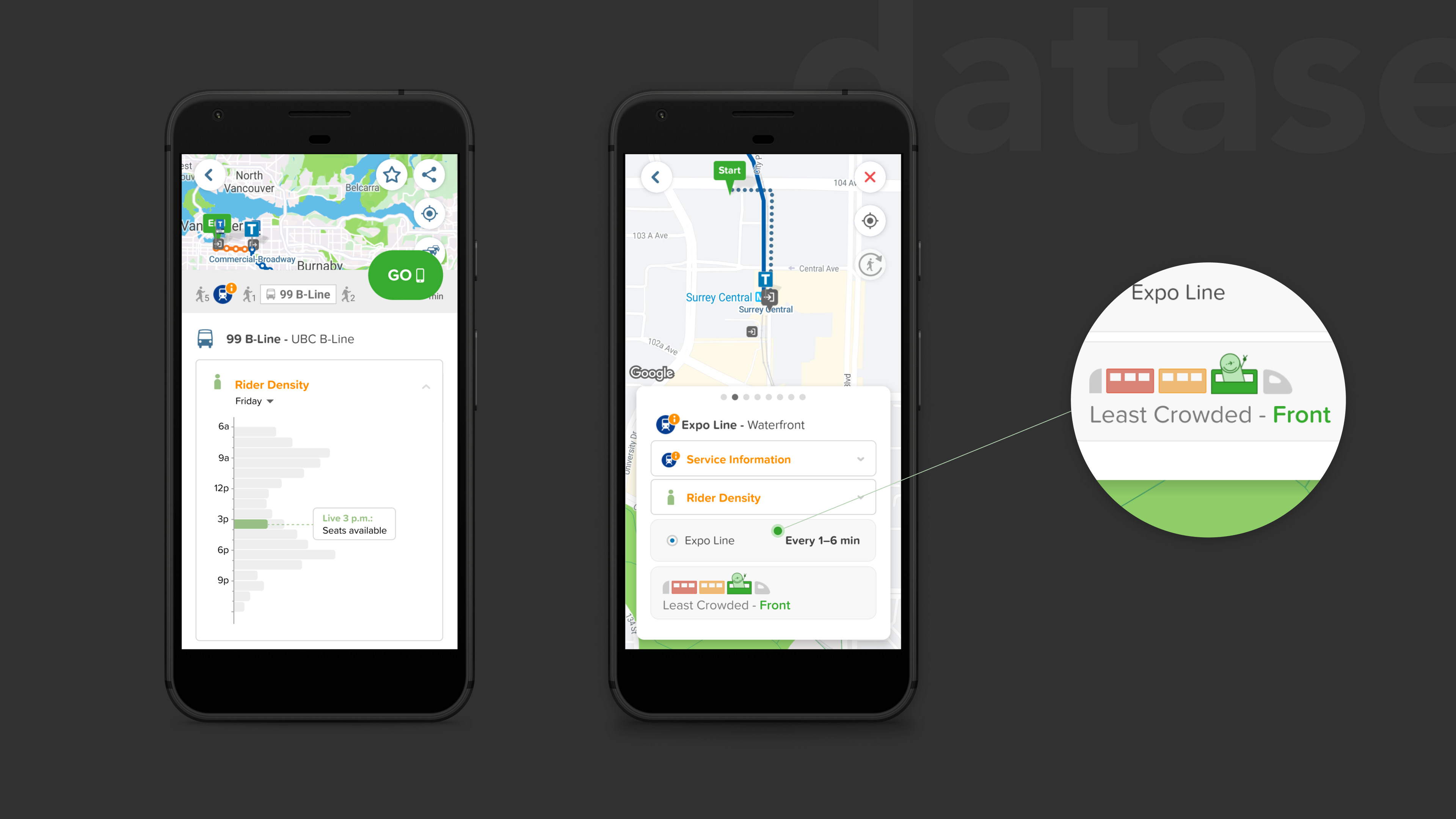 Citymapper app interface