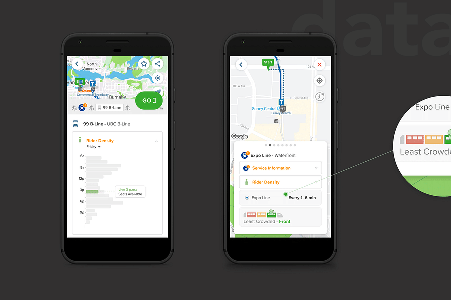 Citymapper app interface