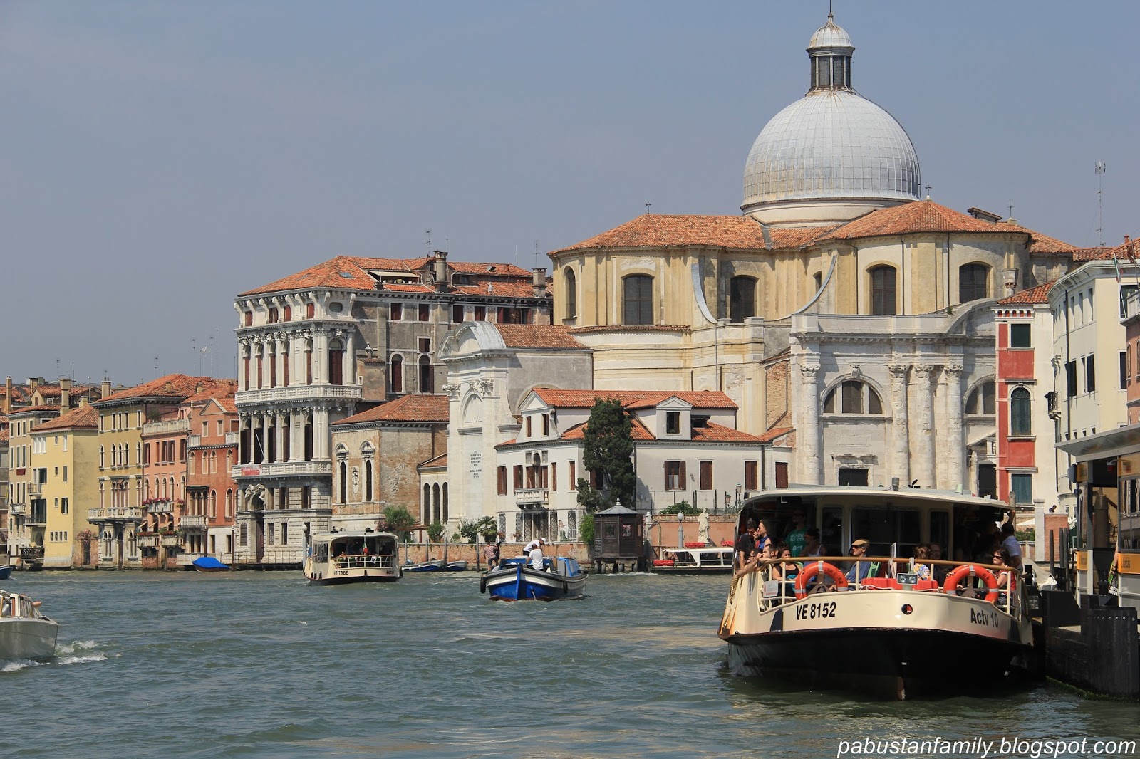 Venice Grand Canal Vaporetto