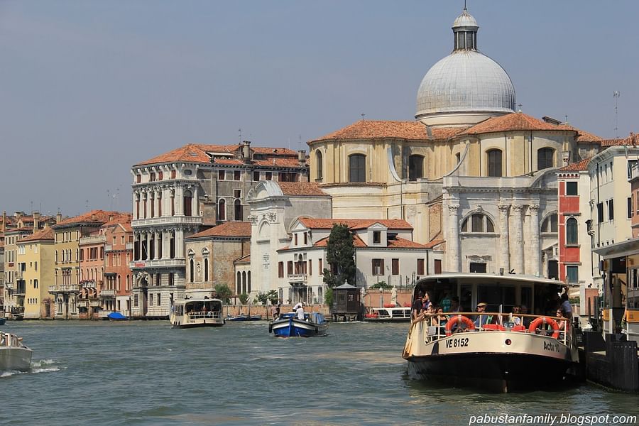 Venice Grand Canal Vaporetto