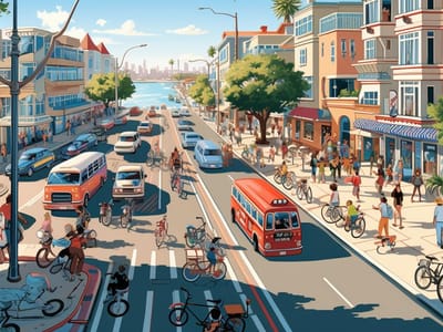 A Comprehensive Look at Car-Free Living in California: Best Cities and Tips
