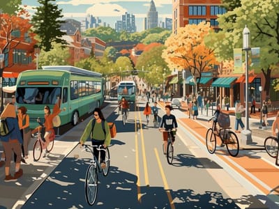 A Guide to Car-Free Living in College Towns: Tips for Students and Faculty