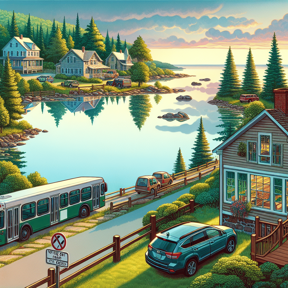 Best Car-Free Getaways in New England: Tranquil Retreats Accessible by Bus or Train