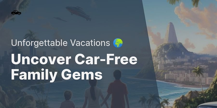 Uncover Car-Free Family Gems - Unforgettable Vacations 🌍