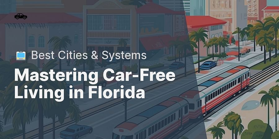 Mastering Car-Free Living in Florida - 🚍 Best Cities & Systems