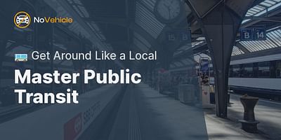 Master Public Transit - 🚌 Get Around Like a Local