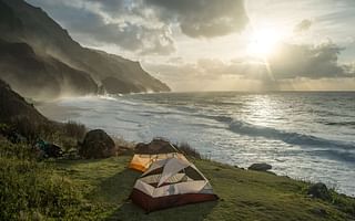 Is beach camping a car-free option?